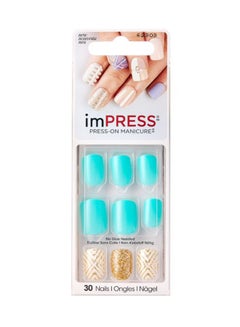 Broadway imPRESS Accent Nails Bells And Wishes Nails Set Multicolour  - Image 2