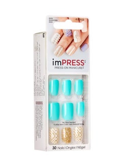 Broadway imPRESS Accent Nails Bells And Wishes Nails Set Multicolour  - Image 3