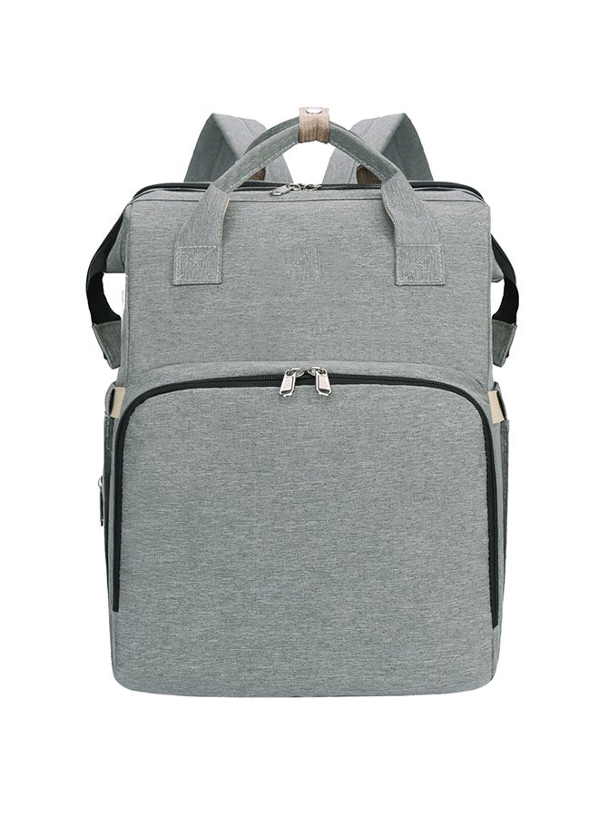 Multifunctional Portable Double Shoulder Mommy Bed Backpack With Cushion  - Image 1