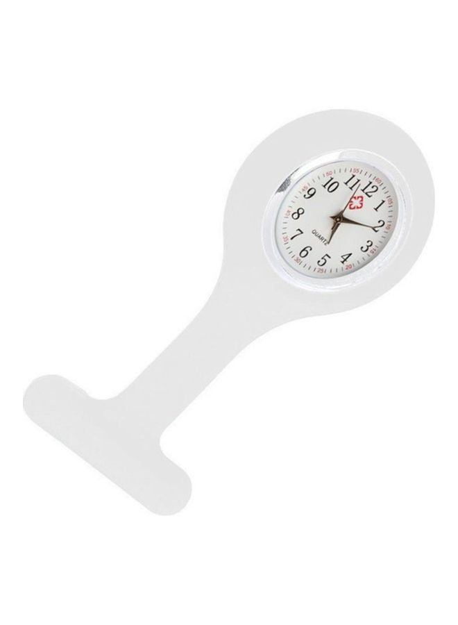 Fashion Colourfull Silicone Medical Nurse Watches Brooch Pocket Dial Watches - Image 2