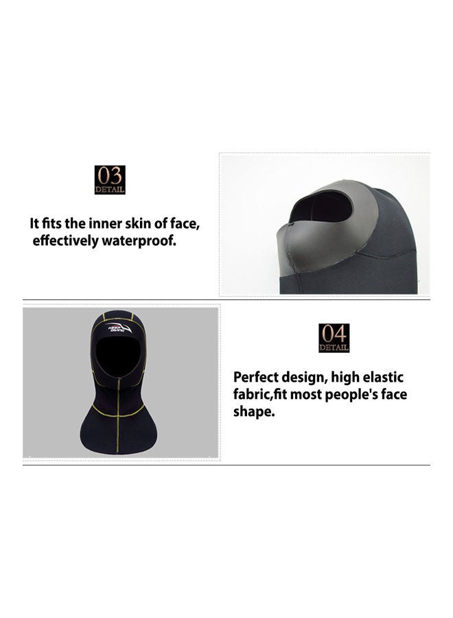 Generic - Neoprene Diving Hoods Cap 25x25x25cm - Image 1