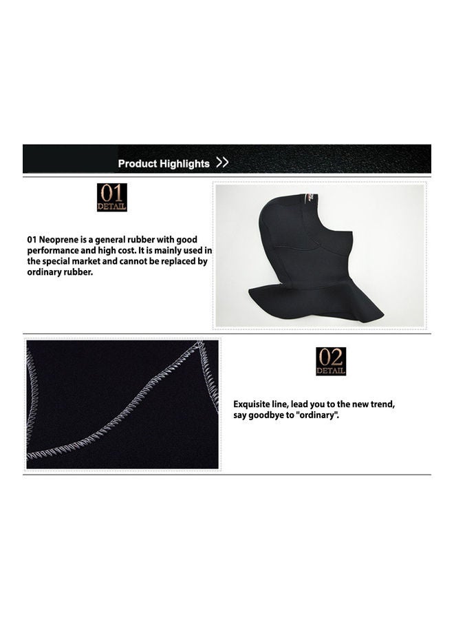Generic - Neoprene Diving Hoods Cap 25x25x25cm - Image 1