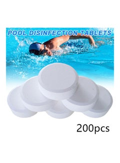 200 piece Multifunction Instant Disinfection Chlorine Tablets 12x12x12cm