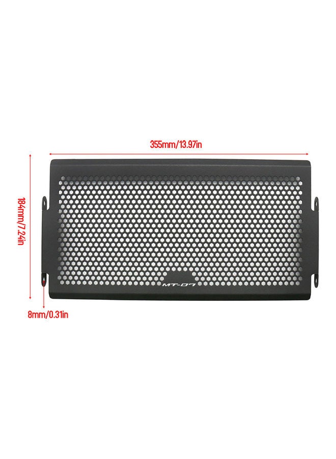 Generic Radiator Grille Grill Guard Protective Grill Fit For YAMAHA FZ-07 FZ07 2013-2018  - Image 3
