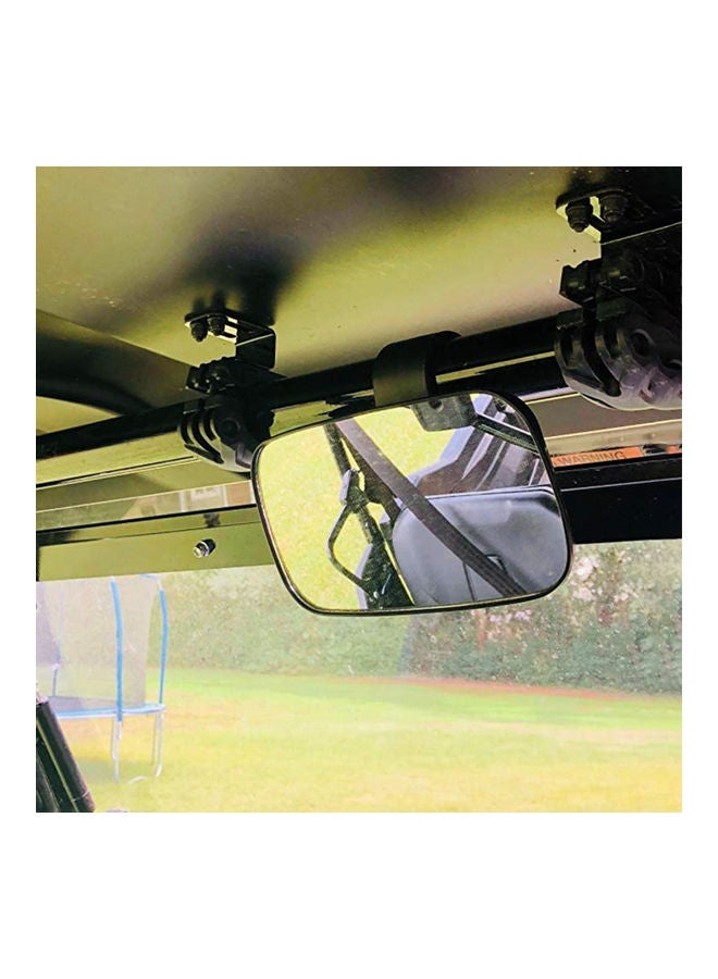 Rear View Mirror Offroad Rear View Side Mirror 1.5" 1.75" 2" Universal for UTV High Impact Shatter-Proof Tempered Glass - Image 4