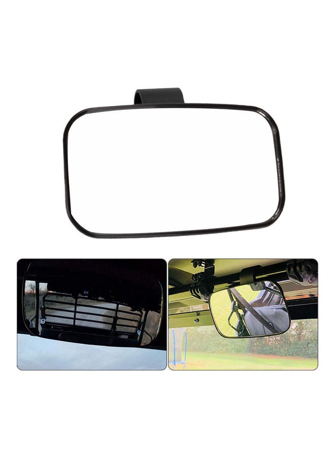 Rear View Mirror Offroad Rear View Side Mirror 1.5" 1.75" 2" Universal for UTV High Impact Shatter-Proof Tempered Glass - Image 5