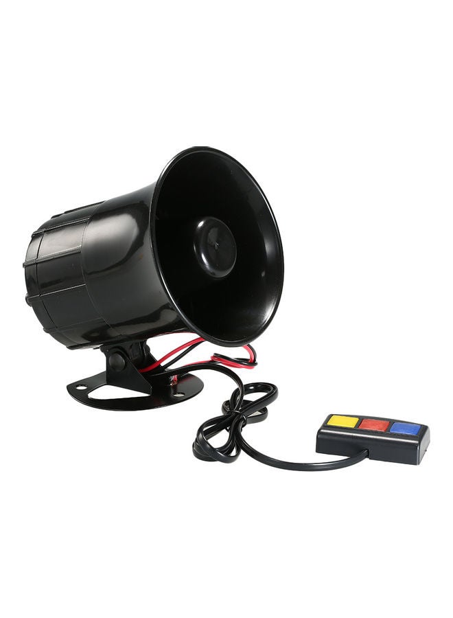 DC 12V 3 Tone Sounds Loud Speaker Security Warning Siren Horn - Image 1