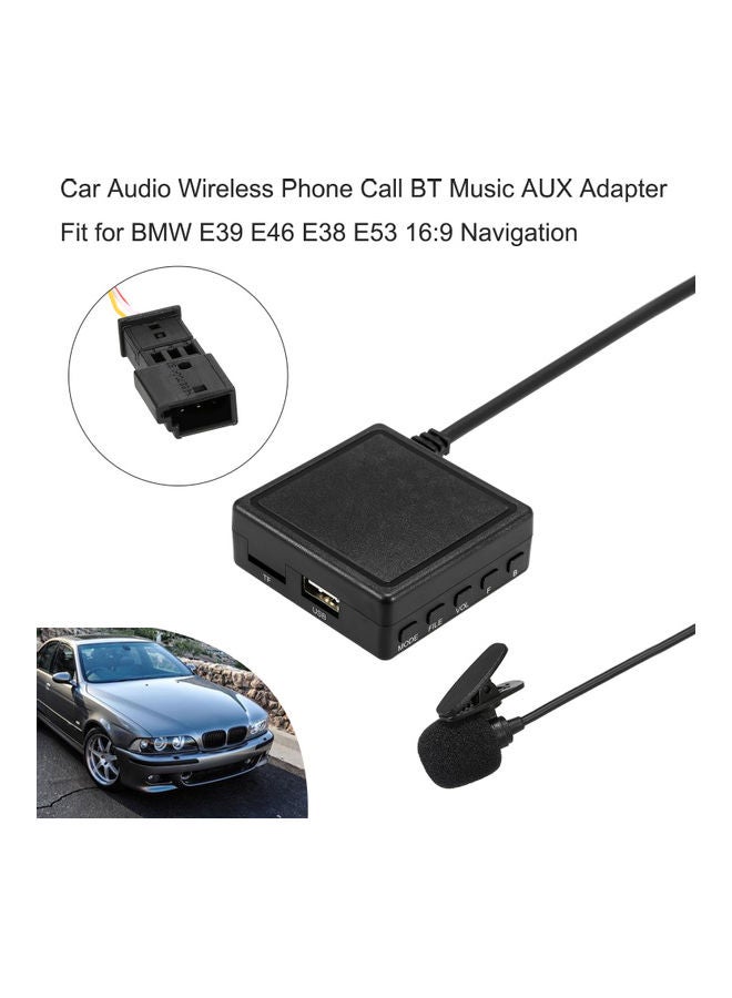 Wireless AUX Adapter Fit For BMW E39 E46 E38 E53 16:9 Navigation