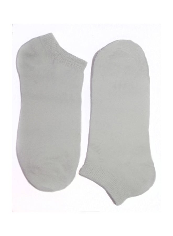 Pack Of 3 Socks Unisex white - Image 2
