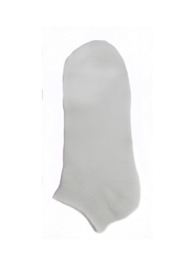 Pack Of 3 Socks Unisex white - Image 3