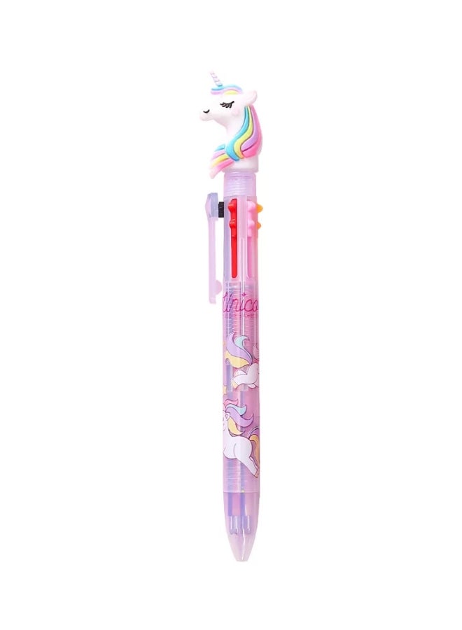 Miracle Empire Set kids with multi color unicorn pen, colours and 3 mask holders multicolour  - Image 2