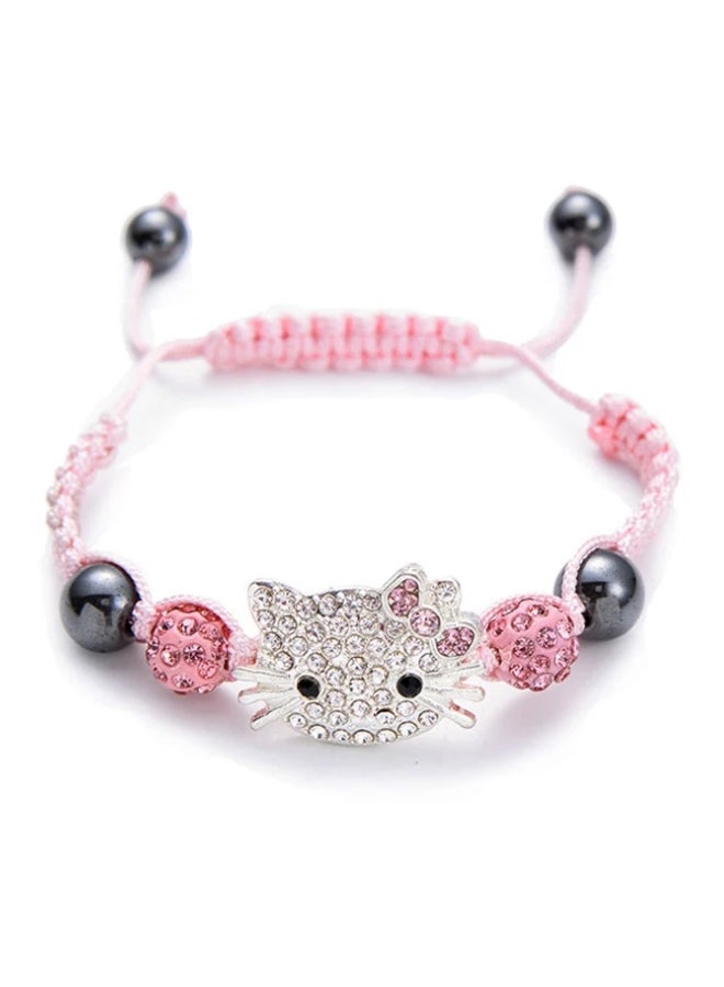 Miracle Empire Bracelet and hat  for girls birthday gift pink   kitty rope pink  - Image 3