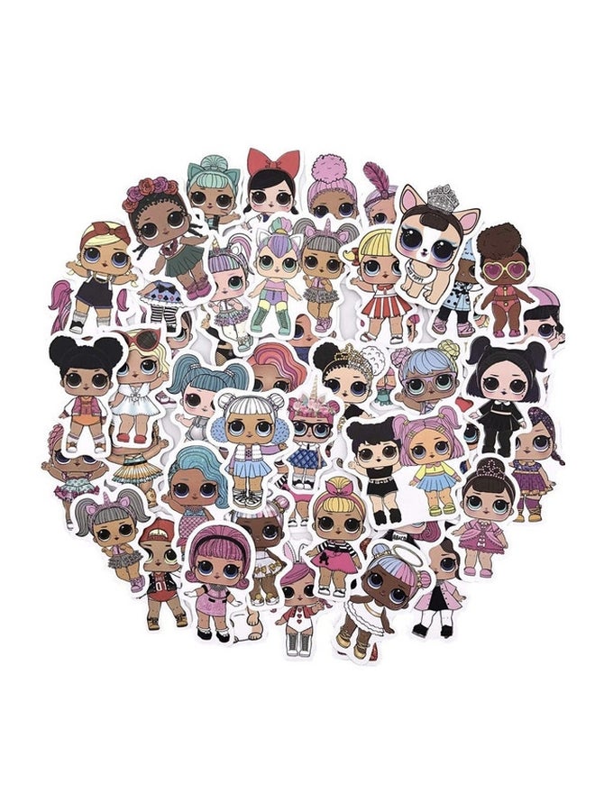 Miracle Empire Girls stickers gift   share friends school birthday party multicolour  - Image 1