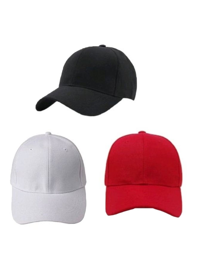 Bundle Of Three Sports Baseball Cap, Hat For Men And Women Multicolored  - Image 1