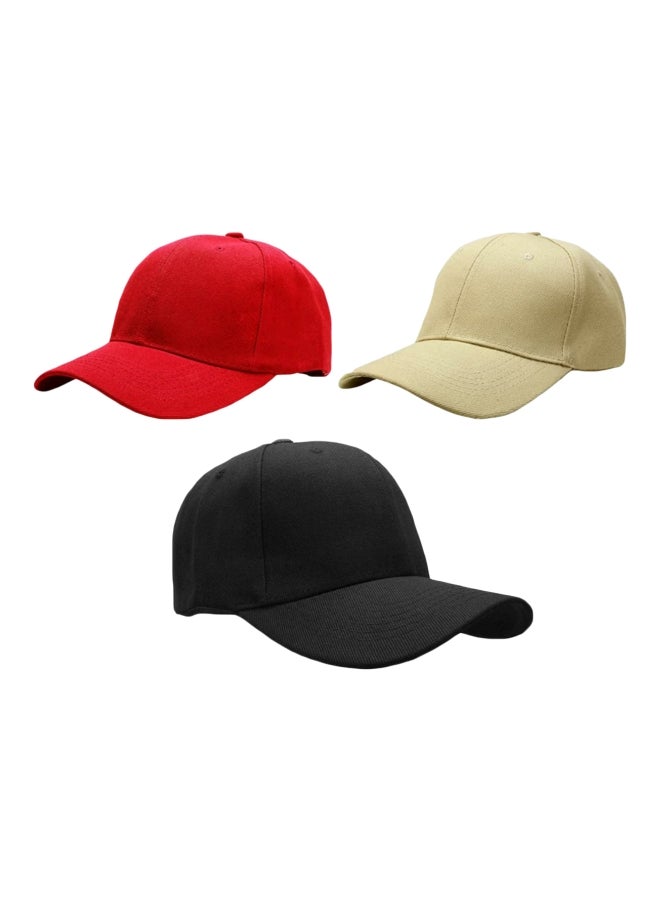 Bundle Of Three Sports Baseball Cap, Hat For Men And Women Multicolored  - Image 1