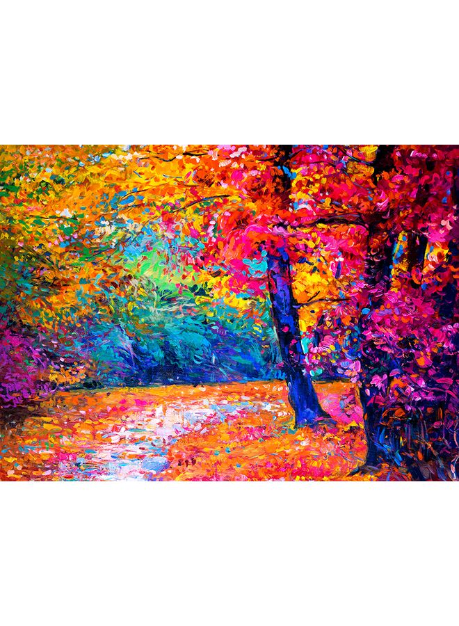 Wall Canvas Tableau Multicolor 70x50cm - Image 1