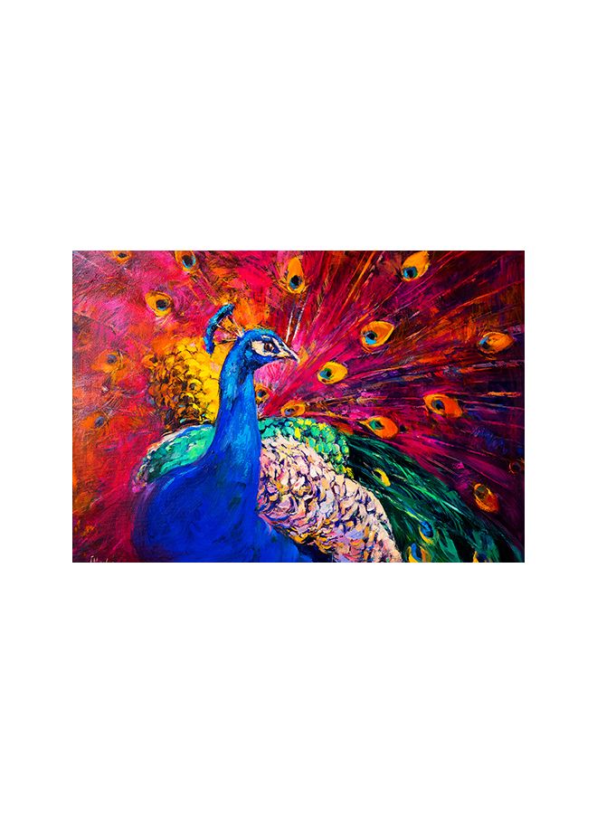 Wall Canvas Tableau Multicolor 50x35cm - Image 1