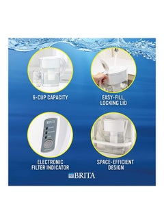 BRITA Water Filter Pitcher White  - Image 5
