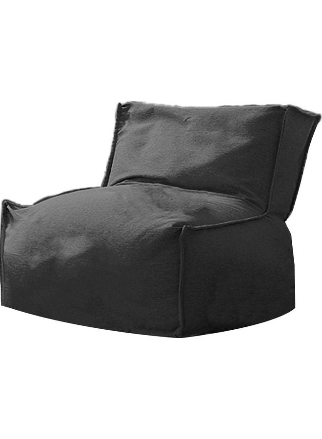 REGAL IN HOUSE Linen Bean Bag Dark Grey 90x90x90cm  - Image 1