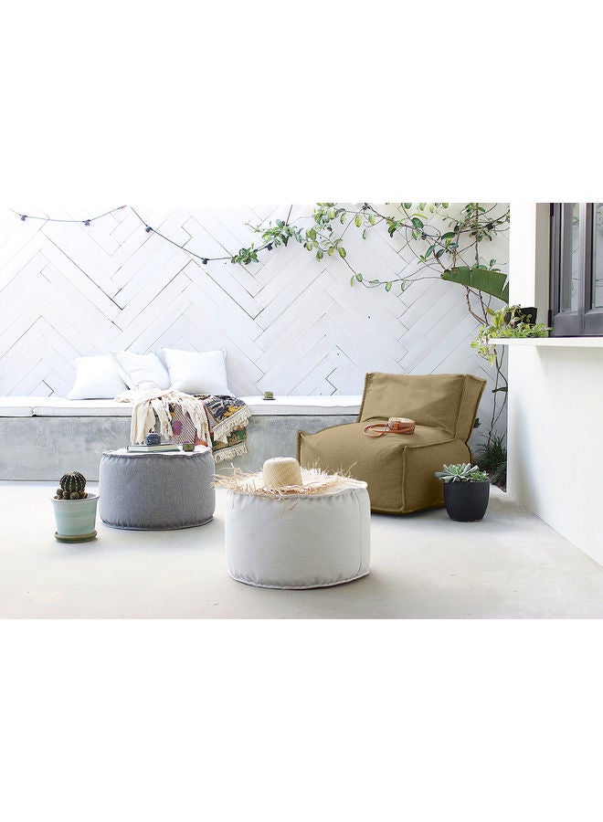 REGAL IN HOUSE Linen Bean Bag Microfiber Filler Oily Green 60 x 60 x 60cm  - Image 4
