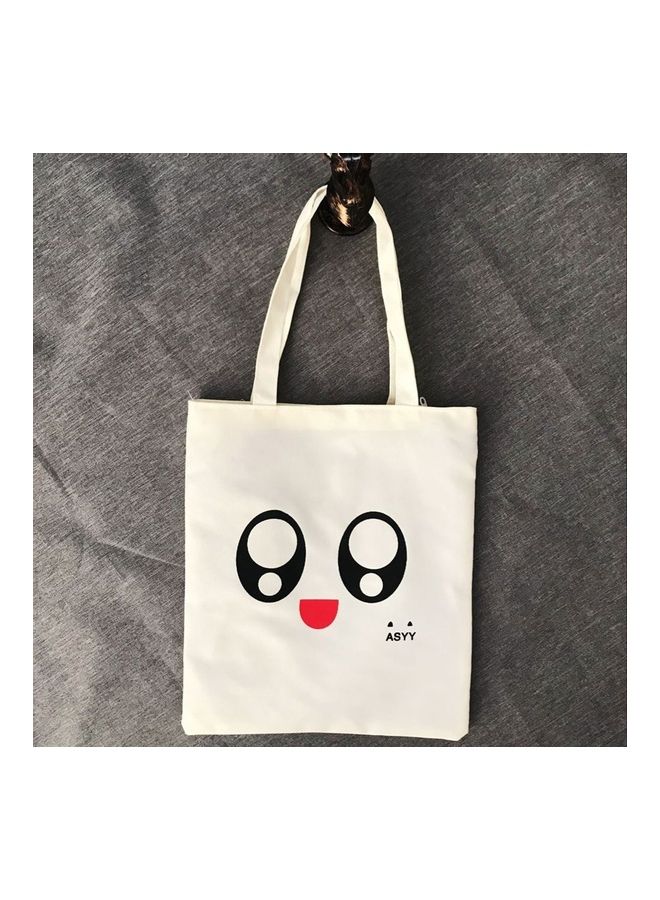 Cotton Shopping Bag Beige - Image 1