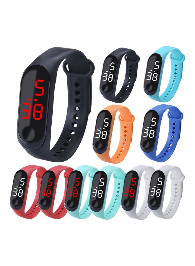 Kids' TPU Band LED Digital Display Watch - Image 2