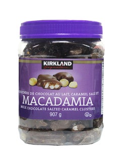 Macadamia Clusters Salted Caramel Milk Chocolate 907grams