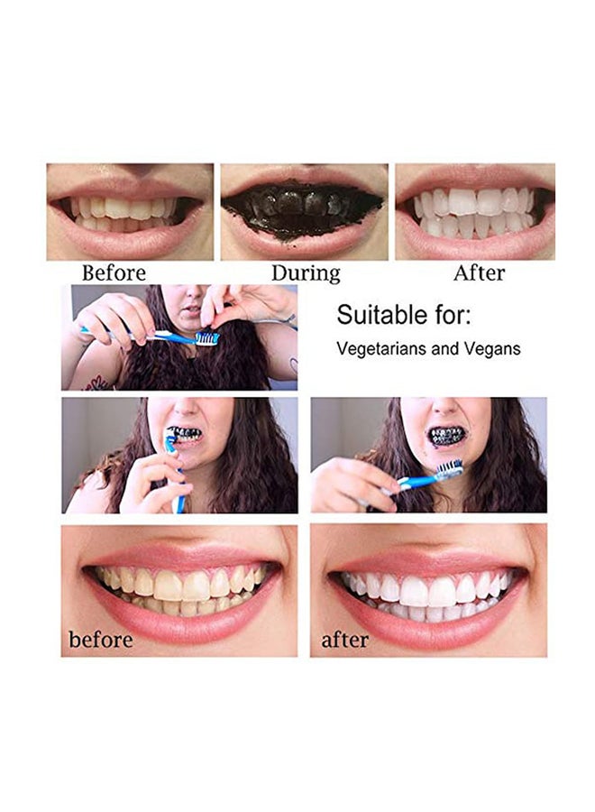 Pack of 2 Charcoal Teeth Whitening Powder Black 30grams - Image 3