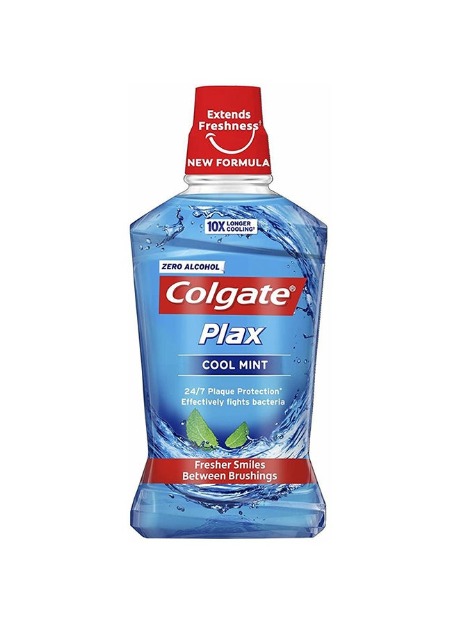 كولجيت غسول الفم بلاكس بالنعناع الخفيف أزرق 250ملليلتر