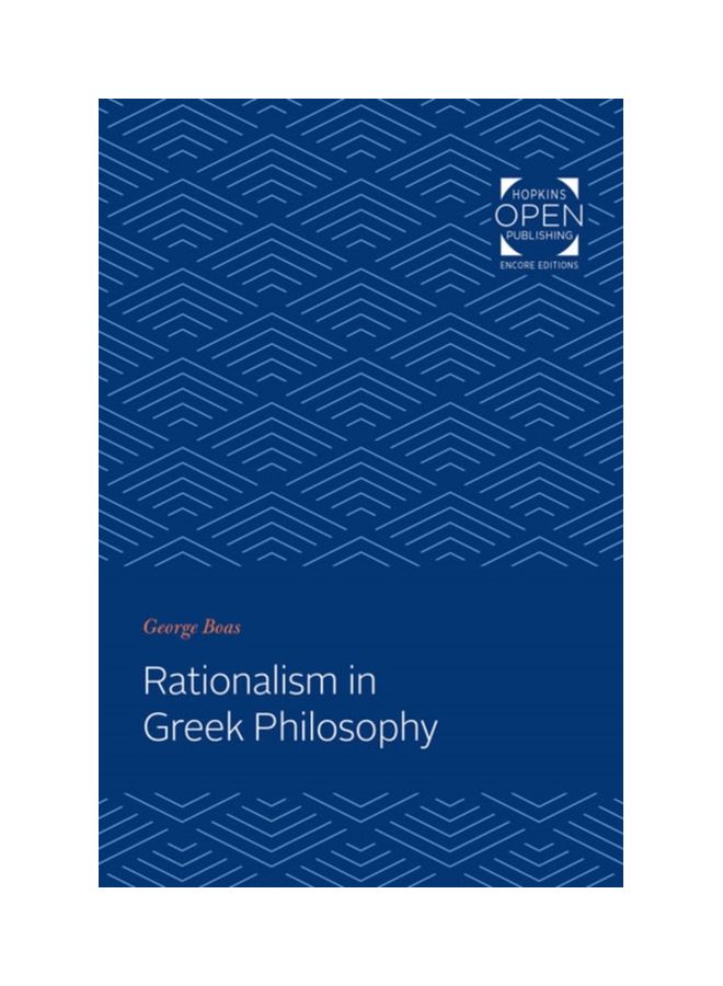 Rationalism In Greek Philosophy paperback english - 1 Dec 2019