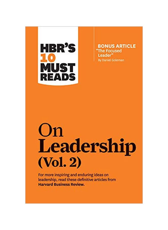 HBR's 10 Must Reads On Leadership, Vol. 2 Paperback English - 24 Mar 2020 