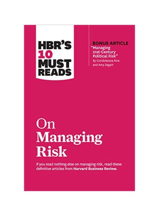 HBR's 10 Must Reads On Managing Risk Paperback English - 43991 - v1604320049/N41493000A_1