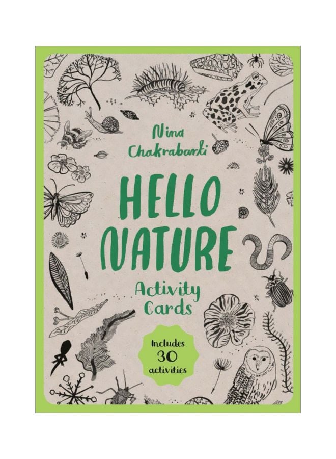 Hello Nature Activity Cards Paperback English by Nina Chakrabarti