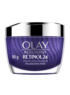 Olay Regenerist RETINOL24 Moisturiser Cream 50grams  - Image 1