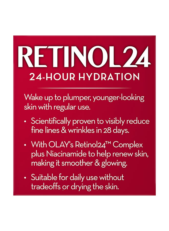 Olay Regenerist RETINOL24 Moisturiser Cream 50grams  - Image 4