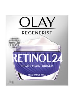 Olay Regenerist RETINOL24 Moisturiser Cream 50grams  - Image 2
