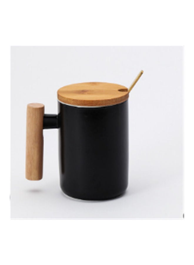 Lucky Ceramic Mug Black 350ml  - Image 1
