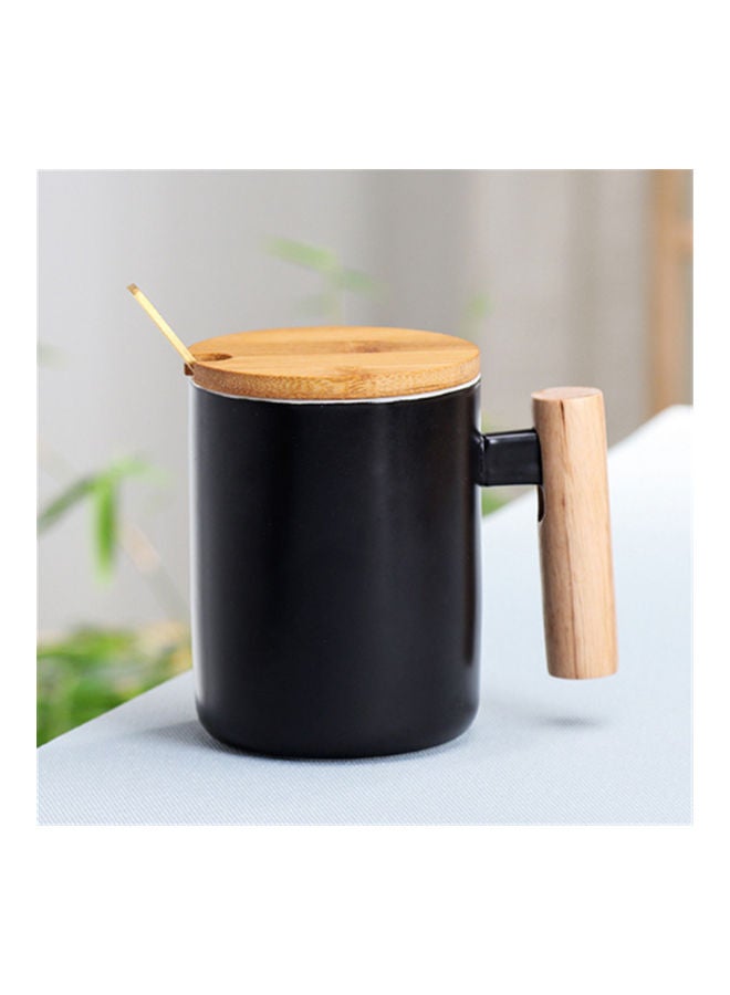 Lucky Ceramic Mug Black 350ml  - Image 2