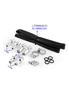 Generic Universal Oil Catch Can with Air Filter Breather Engine Air Oil Separator Tank Reservoir Tank  - Image 4