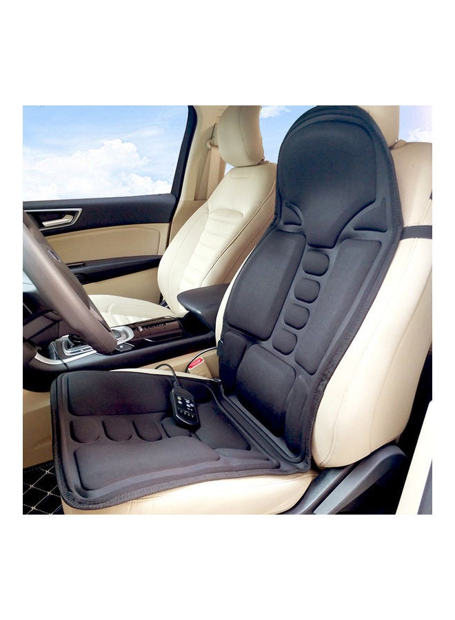 Generic Home Seats Cushion Vibrate And Heat Massage The Waist Buttocks And Neck Massage Cushions Practical Multifunctional Heat Mat Seats Cover Cushion  - Image 3