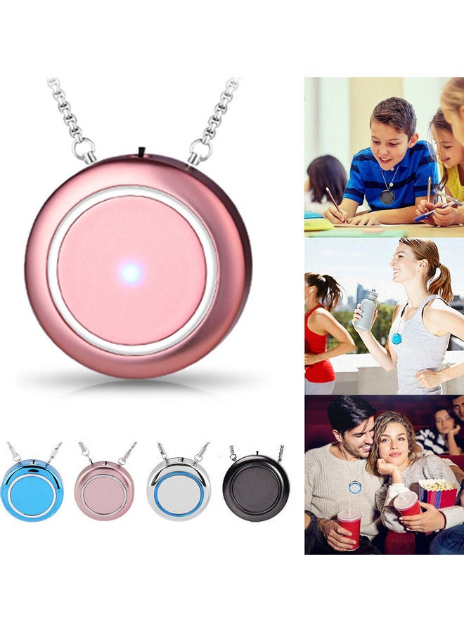 Generic Portable Low Noise Necklace Air Purifier Freshener Necklace Mini Negative Ion Generator  - Image 5