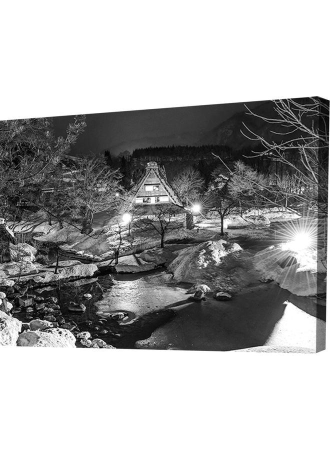 Landscape & Nature Design Framed Vinyl Tableau Multicolor 50x35cm