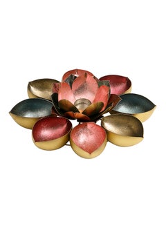 Lotus Design Table Top Tealight Holder Multicolour 35x35x10cm