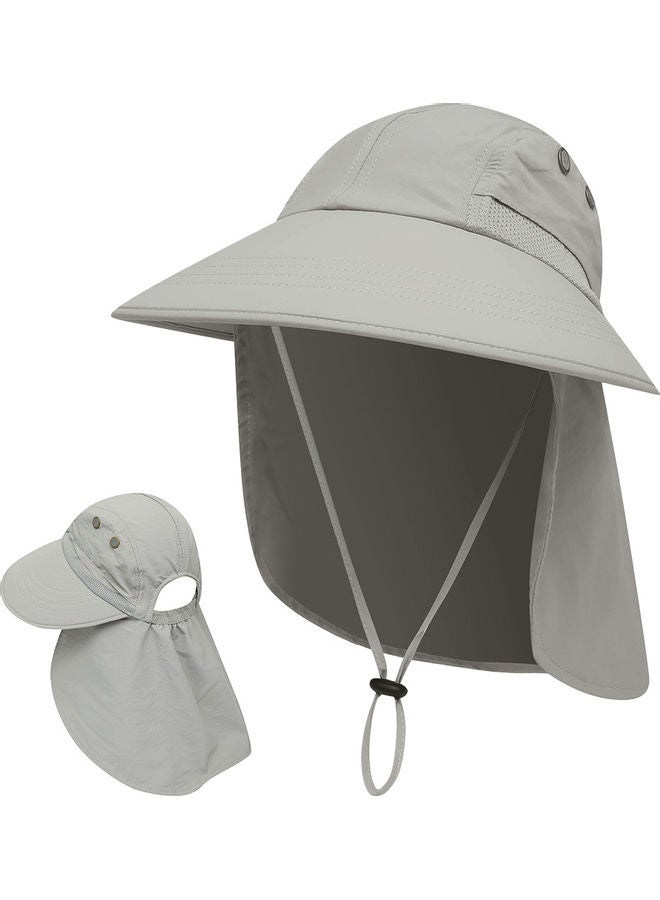 Generic Sun Hat UV Protection Summer Cap Wide Brim 30 x 25cm 