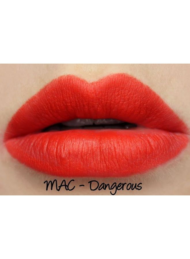 M.A.C High Pigmented Matte Lipstick Dangerous - Image 5