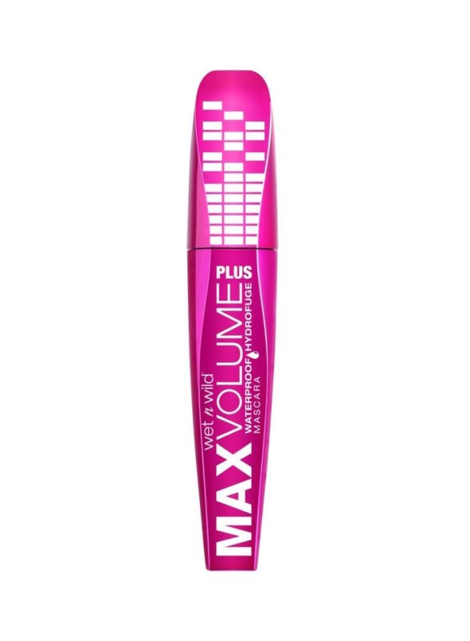 Wet N Wild - Max Volume Plus Waterproof Mascara Black - Image 1