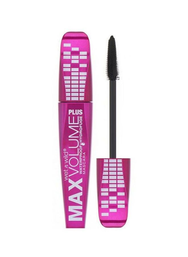 Wet N Wild - Max Volume Plus Waterproof Mascara Black - Image 1