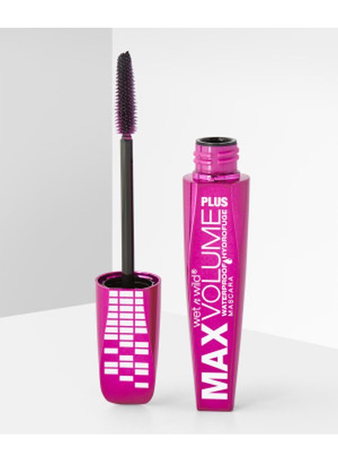 Wet N Wild - Max Volume Plus Waterproof Mascara Black - Image 1
