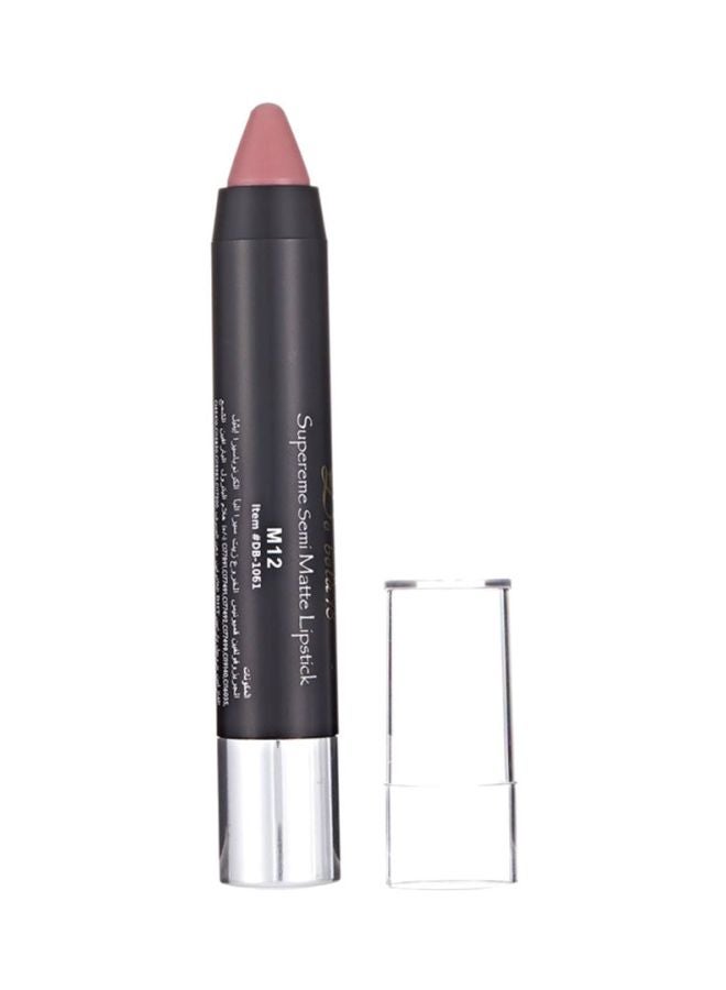 دي بيلا 18 أحمر شفاه سوبريم نصف لامع وردي M12 - Image 1