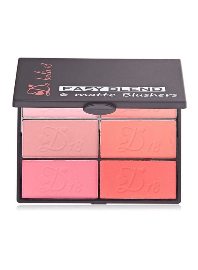 Easy Blend 6 Matte Blushers 1046/3 - v1604327282/N18791342A_2